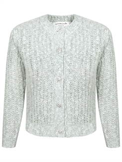 Rosemunde Cardigan - Pastel mint melange